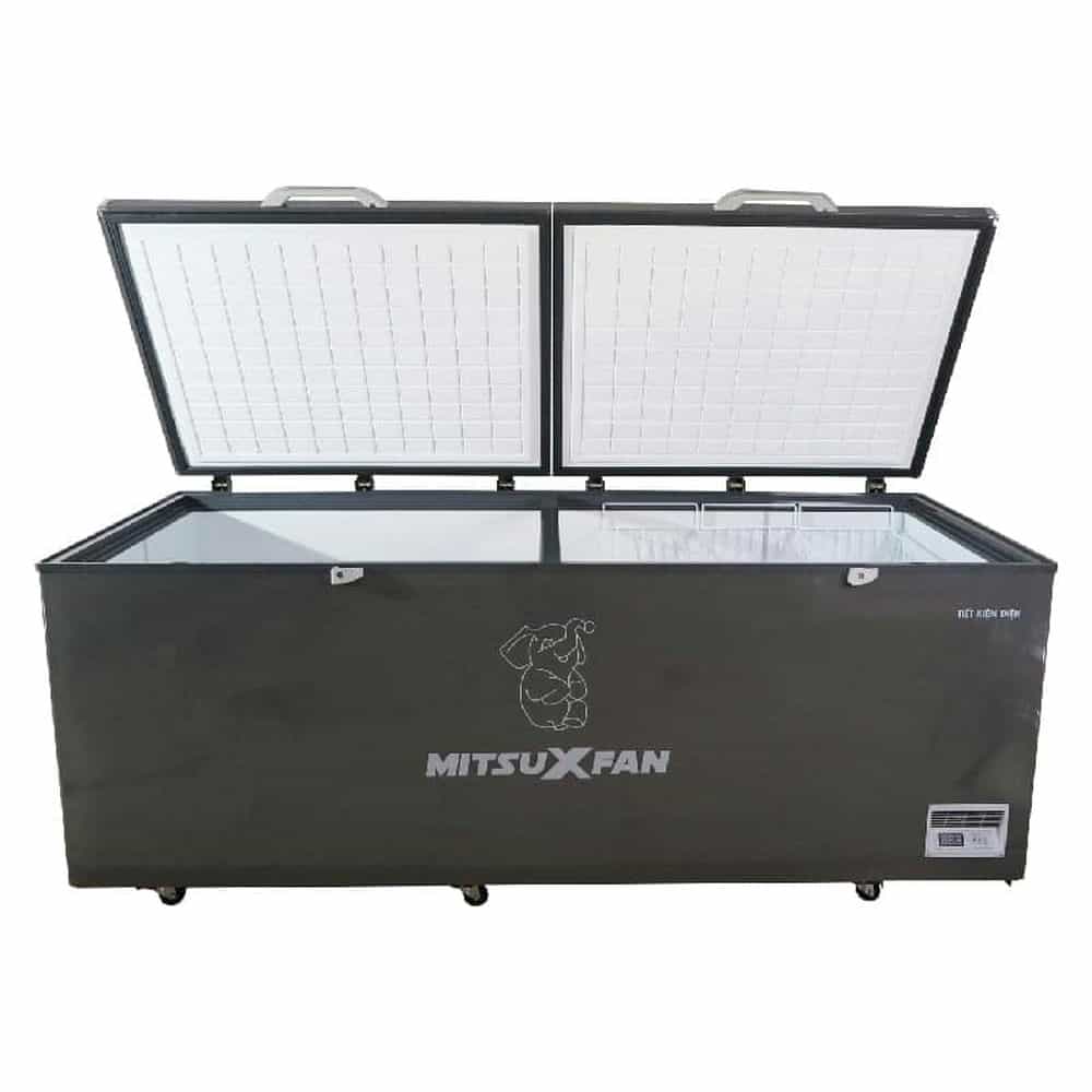 TỦ ĐÔNG MITSUXFAN 1500/1300 LÍT MF1-1500EPW (I) ĐỒNG (R290A) (LÒNG TỦ INOX)