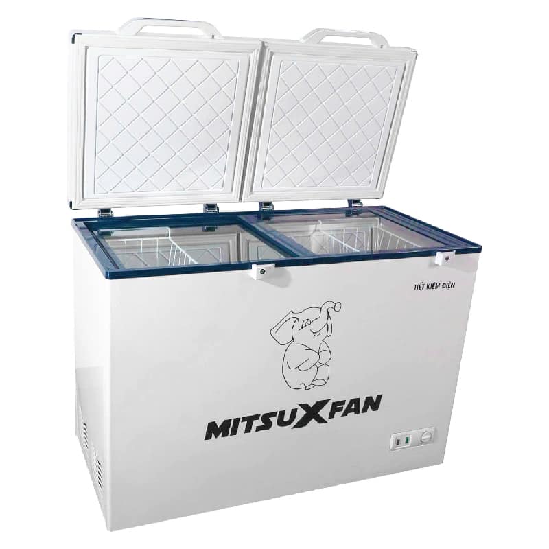 TỦ ĐÔNG MITSUXFAN 350/270 LÍT MF1-4066EPW ĐỒNG (R600A)