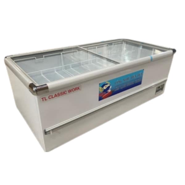 TỦ ĐÔNG TRƯNG BÀY KEM 1150 LÍT CLASSIC WORK TD-1150 (ĐỒNG) (R290)