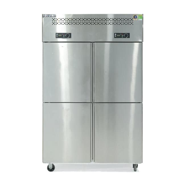 TỦ ĐÔNG/MÁT INOX 4 CÁNH INOX KANAWA 1038 LÍT KW-4CBO2-QG (QUẠT GIÓ) (R290)