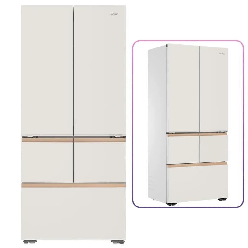 TỦ LẠNH MULTI DOOR INVERTER AQUA 512 LÍT AQR-MA585XA(MC)U1
