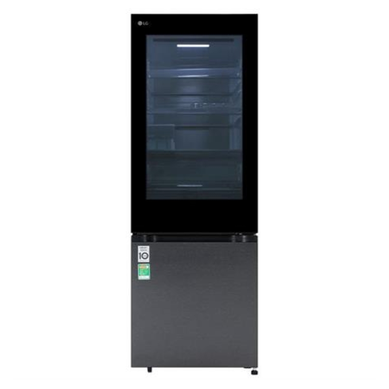 TỦ LẠNH NGĂN ĐÁ DƯỚI LG INVERTER 340 LÍT INSTAVIEW LBB33BLMAI
