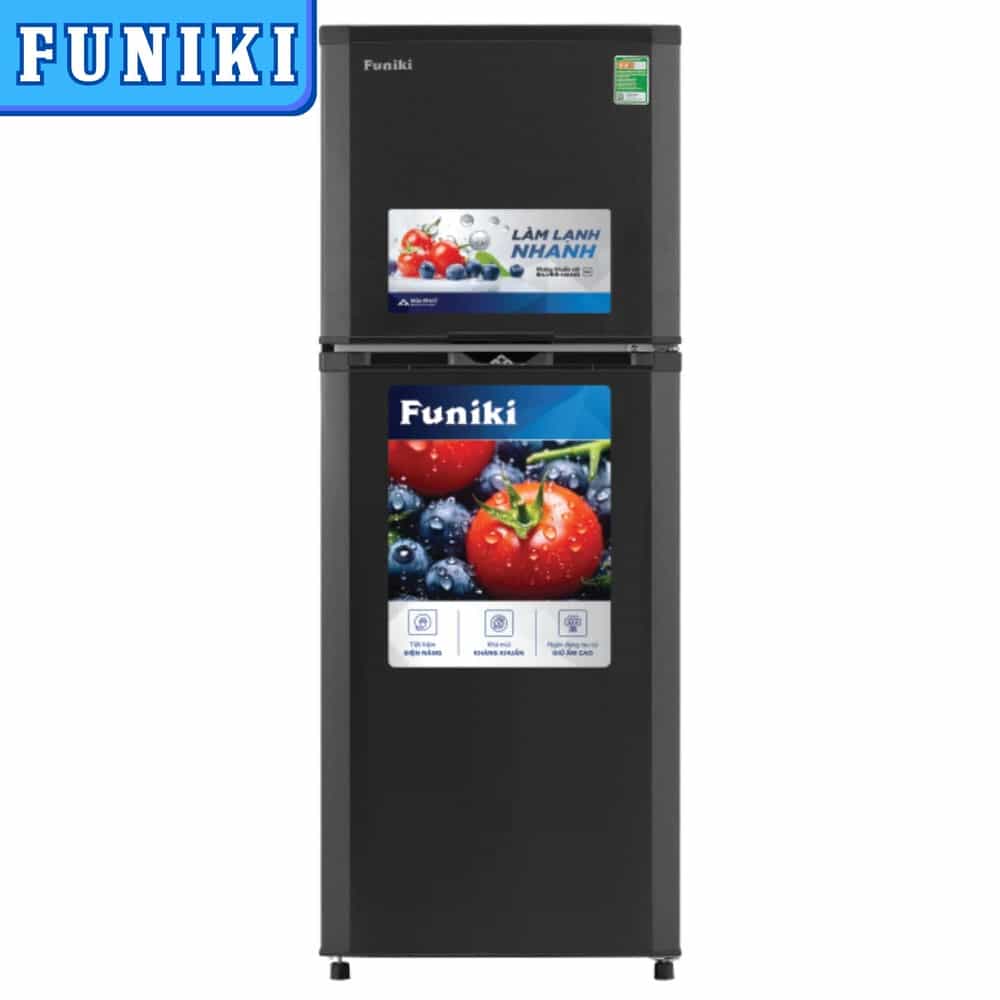 TỦ LẠNH NGĂN ĐÁ TRÊN 209 LÍT FUNIKI HR-T6209TDG (HÀNG BỎ MẪU)