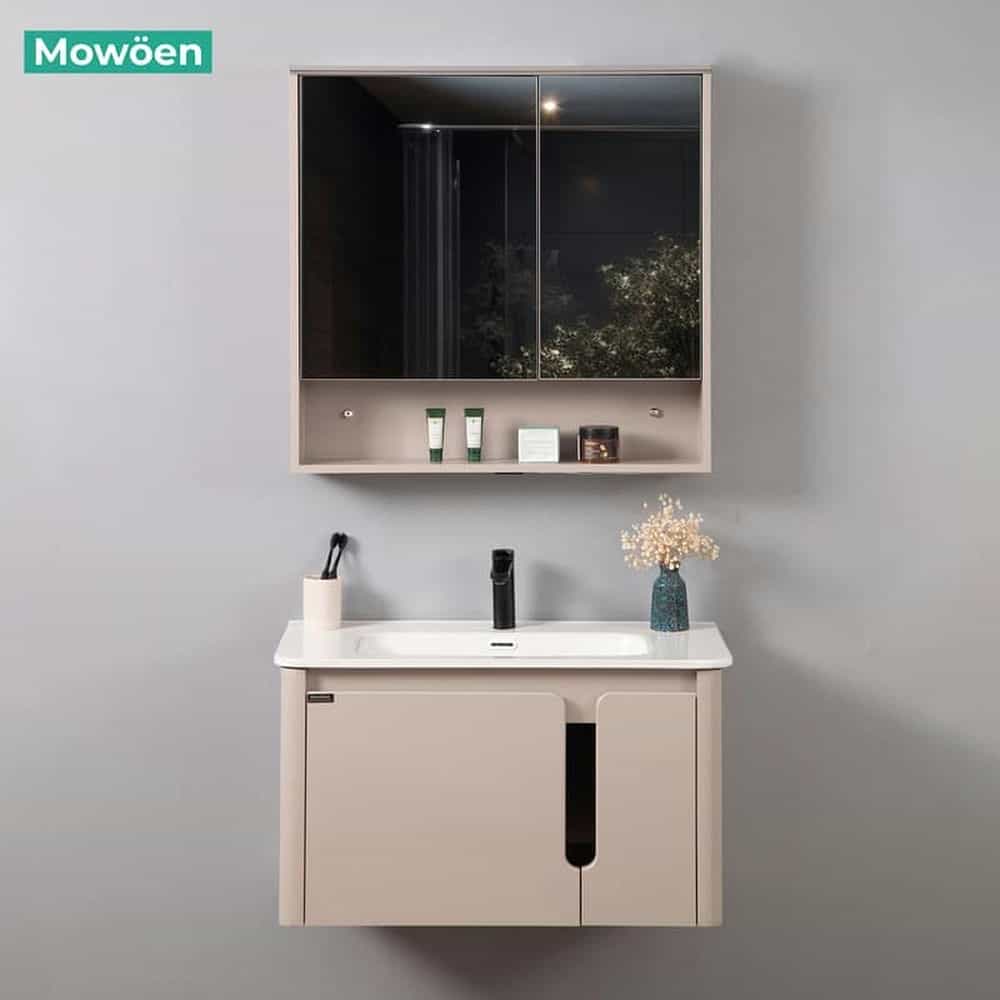 TỦ LAVABO NHỰA PVC MOWOEN MW2807-80