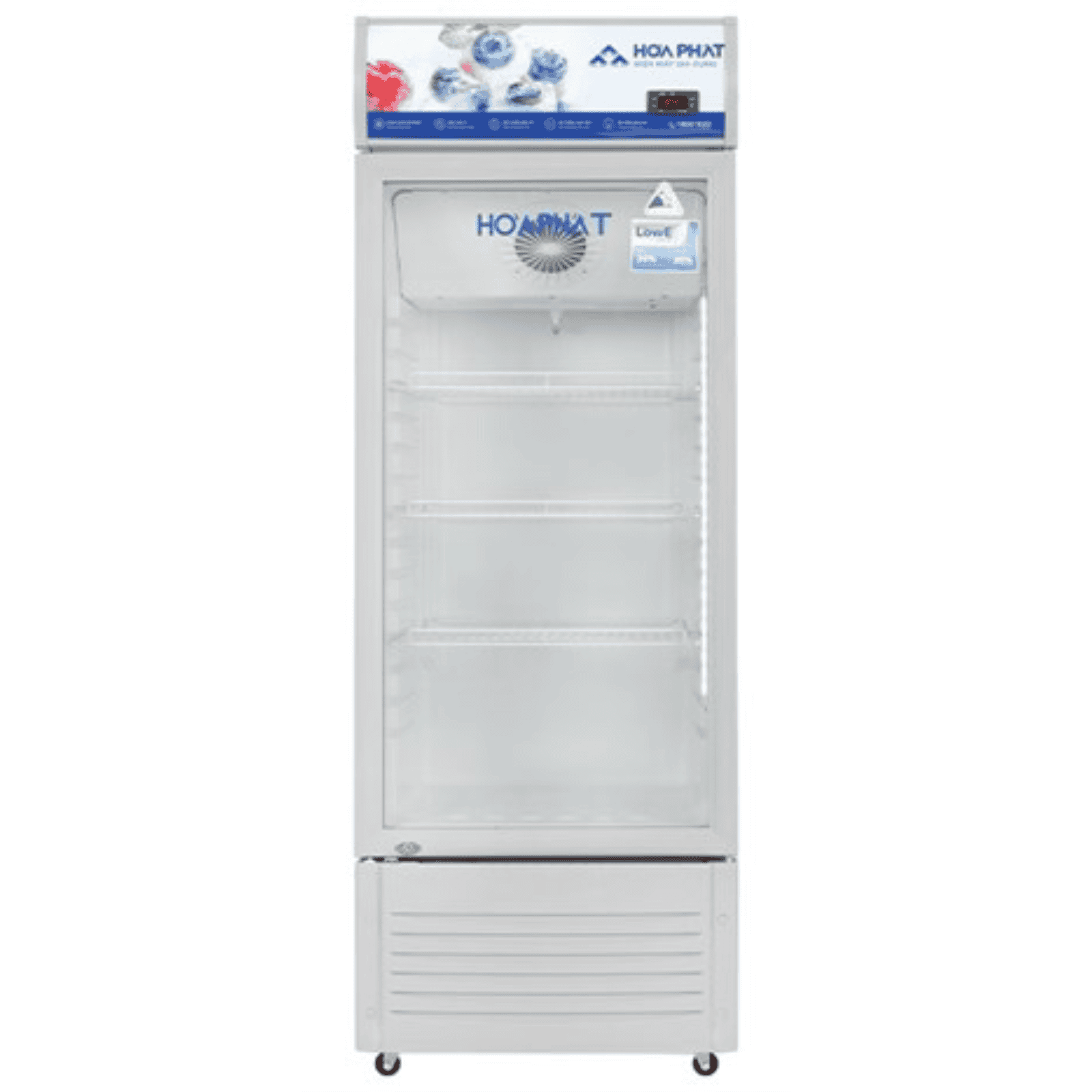 TỦ MÁT 1 CÁNH HÒA PHÁT 195 LÍT HSR-D6195 ĐỒNG (R134A)