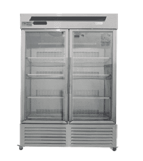 TỦ MÁT 2 CÁNH KÍNH VINALIFE VNL-TMQ1000C 1100L QUẠT GIÓ