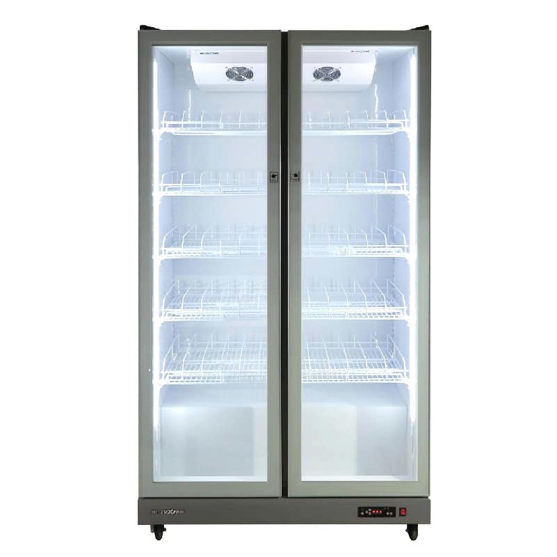 TỦ MÁT 2 CÁNH MITSUXFAN 1200/1000 LÍT MSSC-1299FWI NHÔM (R290A) (CHỐNG ĐỌNG SƯƠNG)