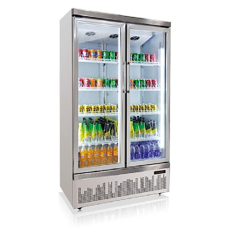 TỦ MÁT 2 CÁNH OUCBOLL 880 LÍT LG-880F ĐỒNG (R290)