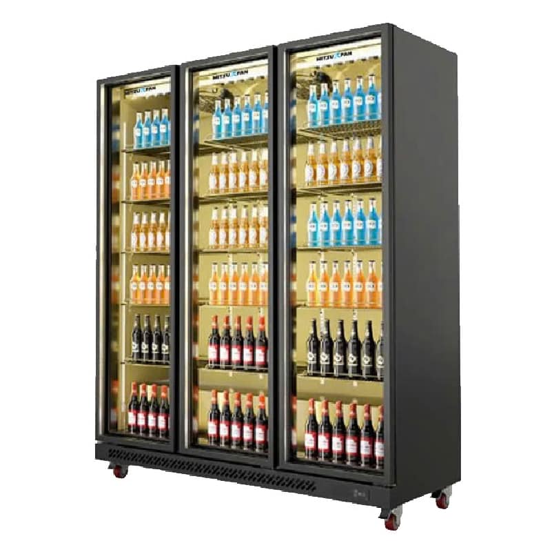 TỦ MÁT 3 CÁNH MITSUXFAN 1800/1400 LÍT MSSC-1800FWI NHÔM (R290A) (CHỐNG ĐỌNG SƯƠNG)