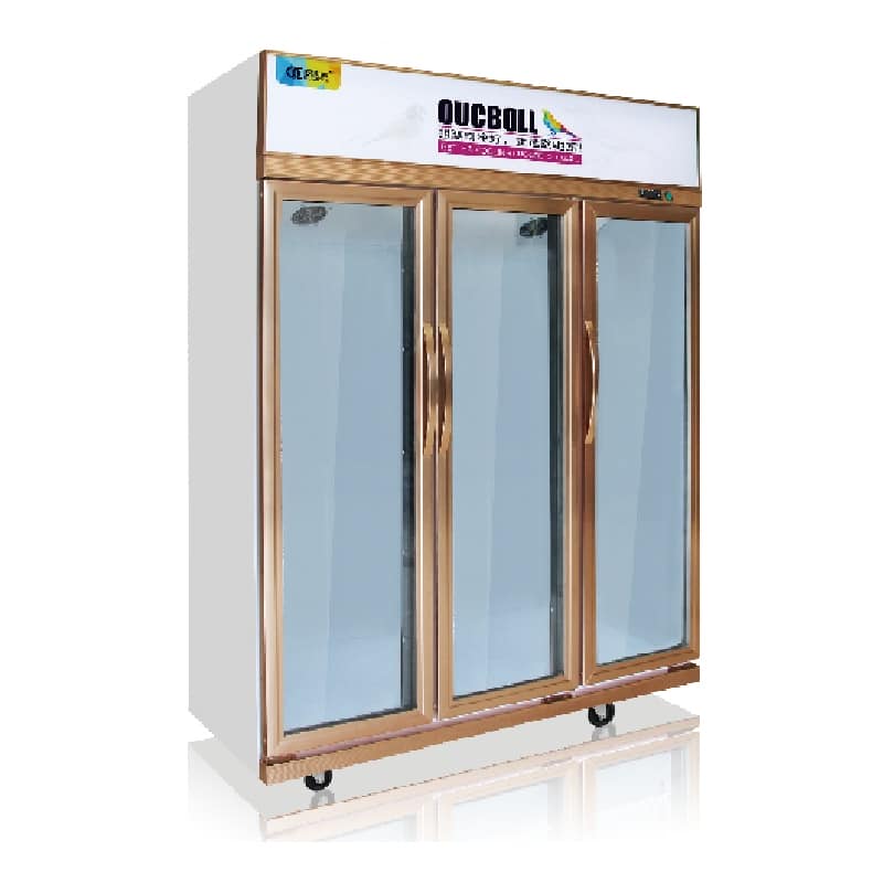 TỦ MÁT 3 CÁNH OUCBOLL 1180 LÍT LG-1080C ĐỒNG (R290)