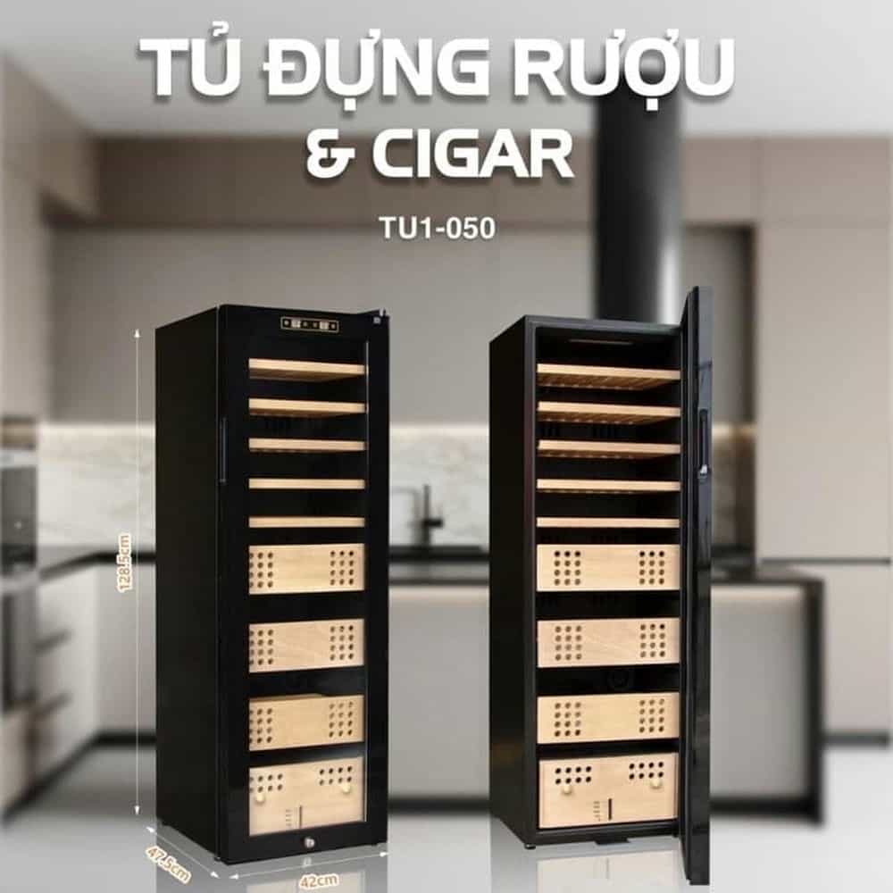 TỦ MÁT CIGAR ADELA 1200 ĐIẾU TU1-050