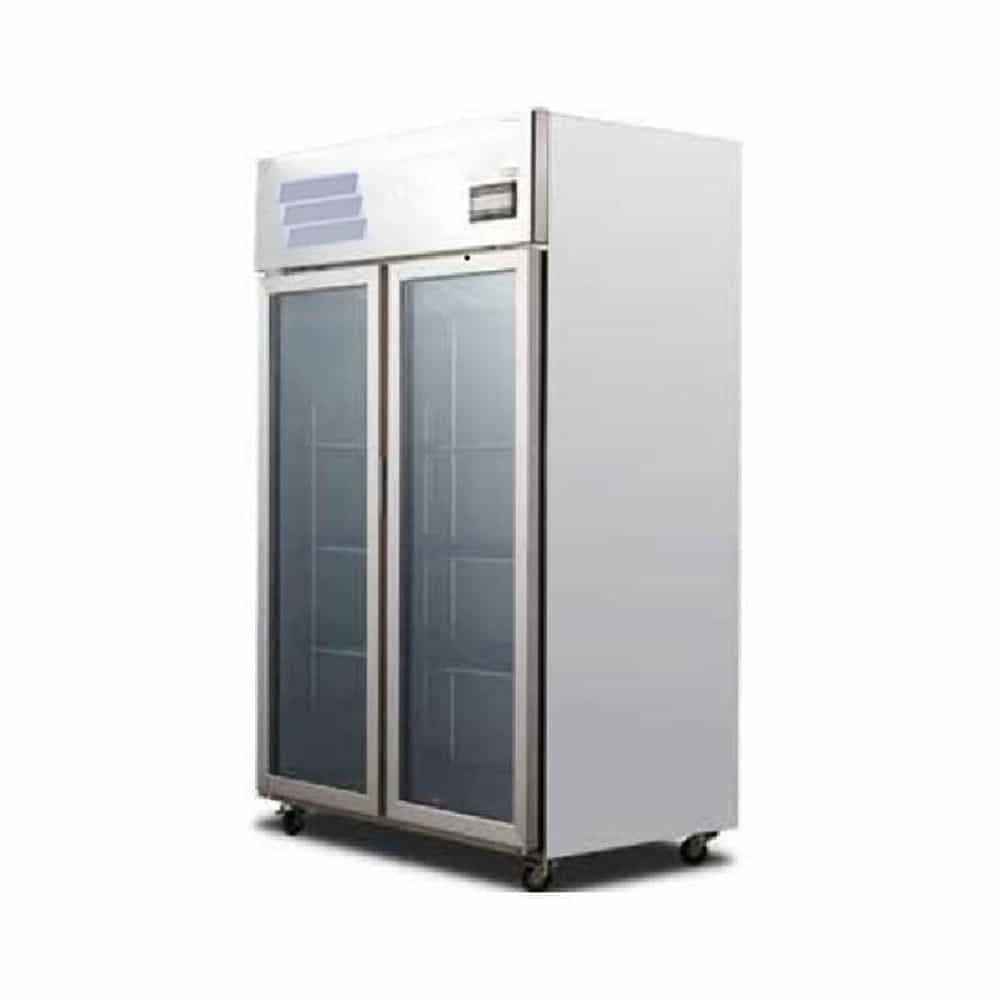 TỦ MÁT INOX 2 CÁNH KÍNH FUJI AIR 1080 LÍT FR45-2G