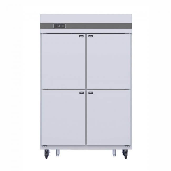 TỦ MÁT INOX 4 CÁNH HOMECEN 1100 LÍT MDQ.4I1100