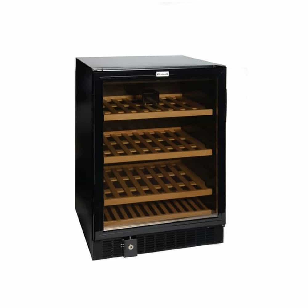 TỦ MÁT RƯỢU VANG BRANDT CAV50BG 50 CHAI KÍNH UV