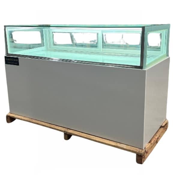 TỦ MÁT TRƯNG BÀY BÁNH KEM 1 TẦNG 1.2M CLASSIC WORK TB1T-1200F (ĐỒNG) (R290)