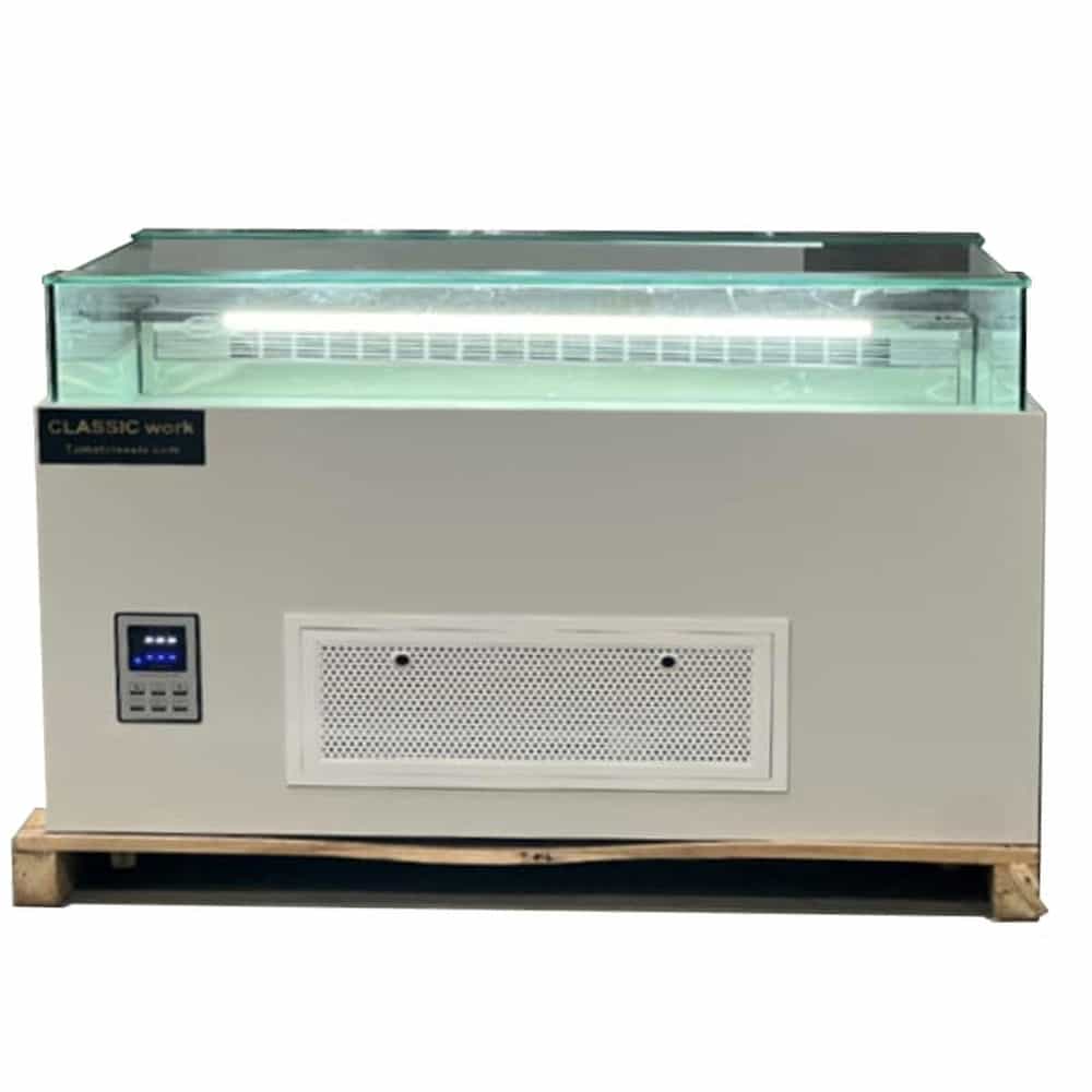 TỦ MÁT TRƯNG BÀY BÁNH SANDWICH 1 TẦNG 1.8M CLASSIC WORK TSCL-1800F (ĐỒNG) (R290)