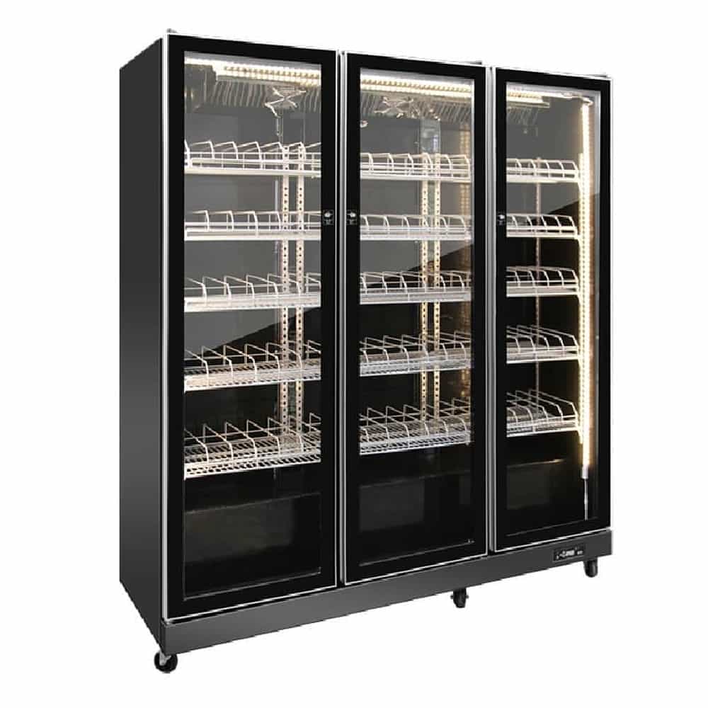 TỦ MÁT TRƯNG BÀY RƯỢU 3 CÁNH OUCBOLL 1280 LÍT LG-1670F ĐỒNG (R290)