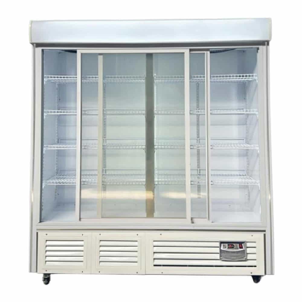 TỦ MÁT TRƯNG BÀY SIÊU THỊ SNOW VILLAGE 920 LÍT LC-1200L QUẠT GIÓ (R404A)