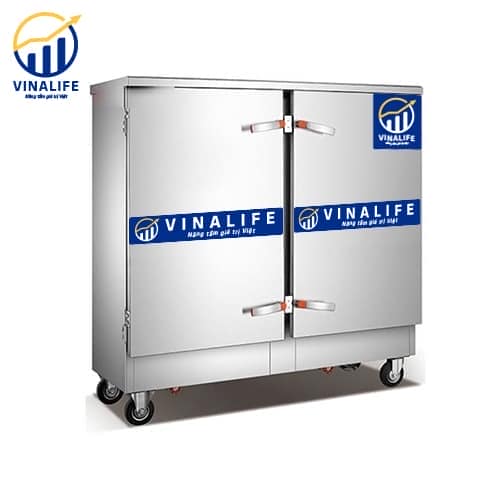 TỦ NẤU CƠM ĐIỆN VINALIFE VNL-TCĐ-100 24 KHAY 120KG