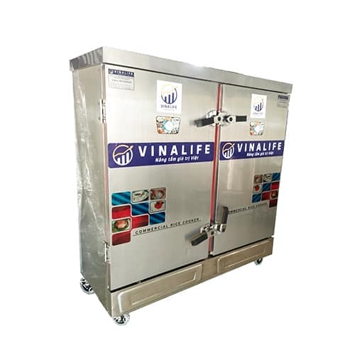 TỦ NẤU CƠM ĐIỆN VINALIFE VNL-TCĐ-24 24 KHAY CÔNG SUẤT LỚN