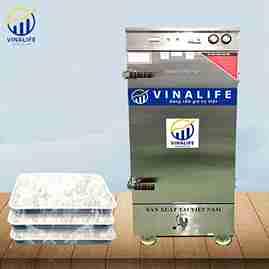TỦ NẤU CƠM VINALIFE VNL-TCĐGDK 10 GAS ĐIỆN 10 KHAY ĐIỀU KHIỂN