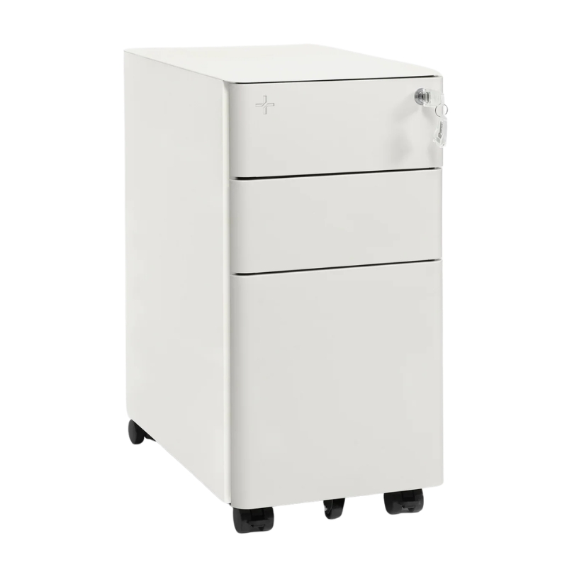 TỦ TÀI LIỆU HYPERWORK HPW-MC02-BG BE THÉP DI ĐỘNG NHỎ GỌN