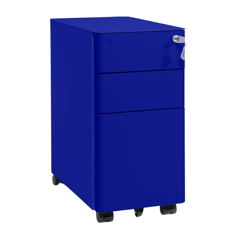 TỦ TÀI LIỆU HYPERWORK HPW-MC02-DBLUE THÉP DI ĐỘNG NHỎ GỌN