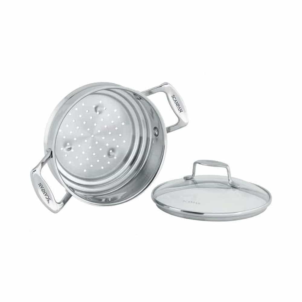 VỈ HẤP CÓ NẮP SCANPAN IMPACT 3 NẤC 16CM-18CM-20CM - 71152000