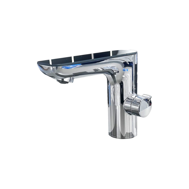 VÒI LAVABO CẢM ỨNG JOMOO 32434-602/1B-Z ĐỒNG SILICON, LED HIỂN THỊ NHIỆT ĐỘ