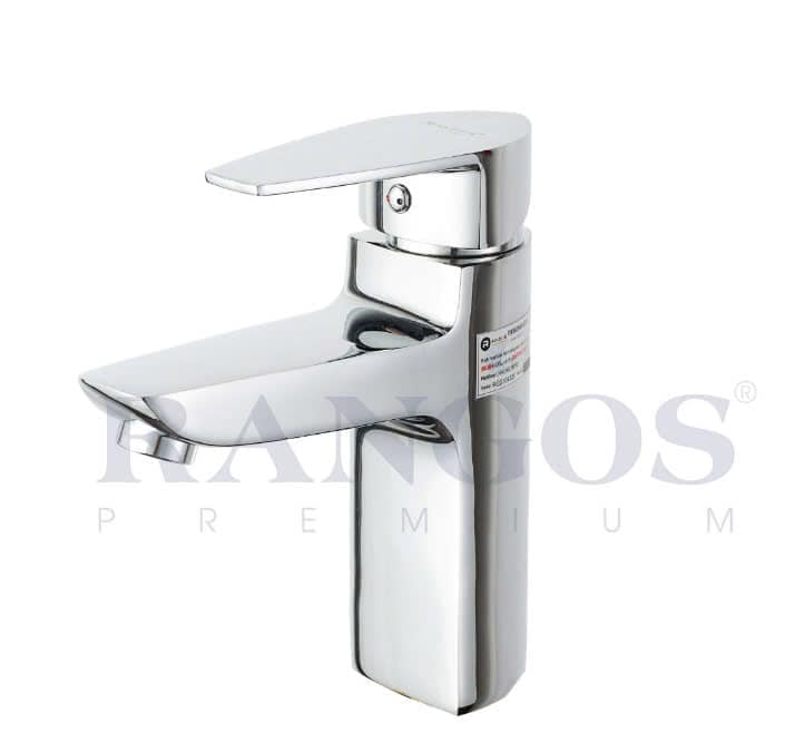 VÒI LAVABO ĐỒNG MẠ CROM CAO CẤP RANGOS RG-06V1