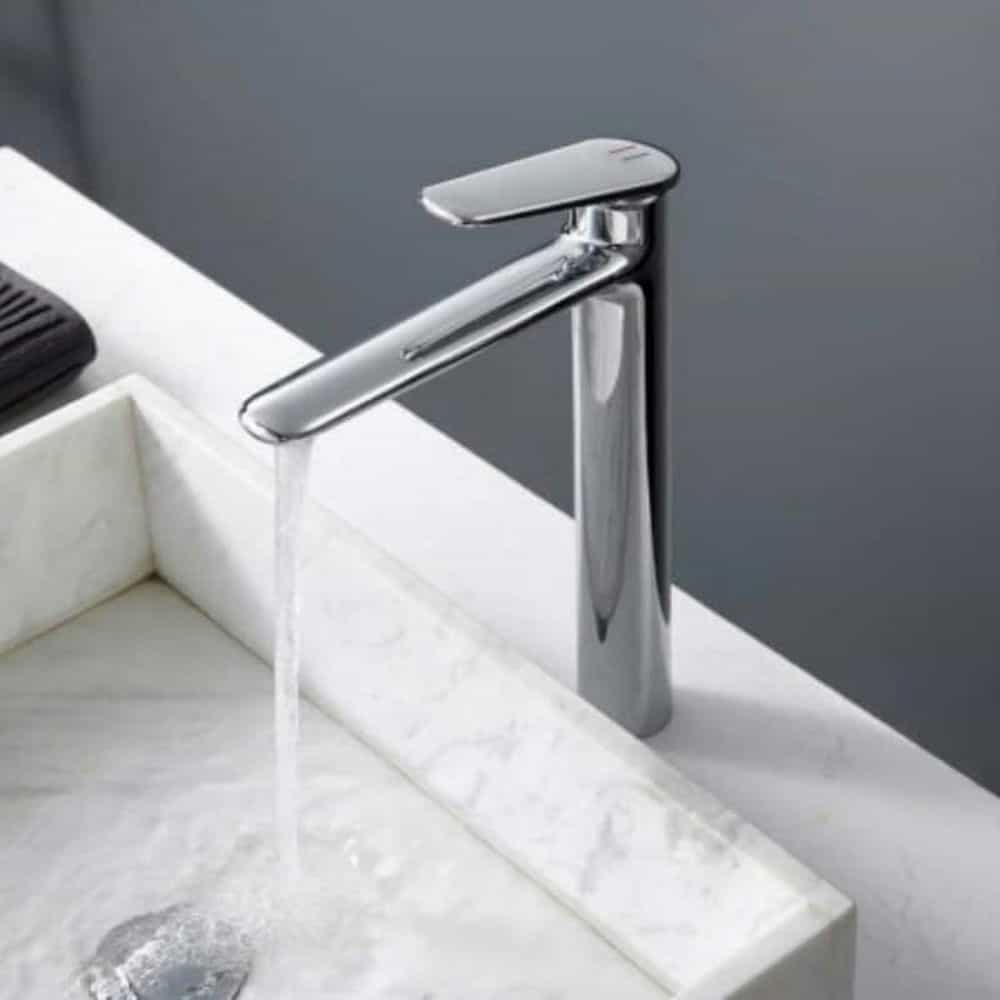 VÒI LAVABO KRONEN CAO MÀU CROM KR3558HC