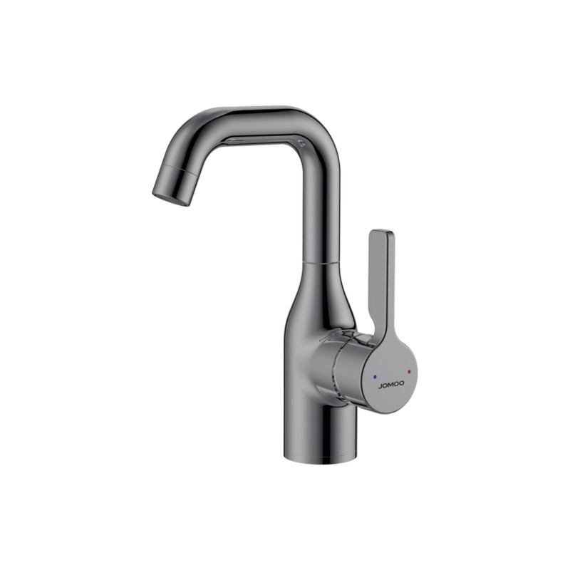 VÒI LAVABO RỬA TAY NÓNG LẠNH JOMOO 32261-123/HBS-Z HỢP KIM KẼM, LÕI VAN GỐM