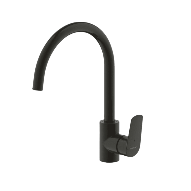 VÒI RỬA CHÉN BRAVAT F7429564BW-ENG NÓNG LẠNH ĐEN PVD