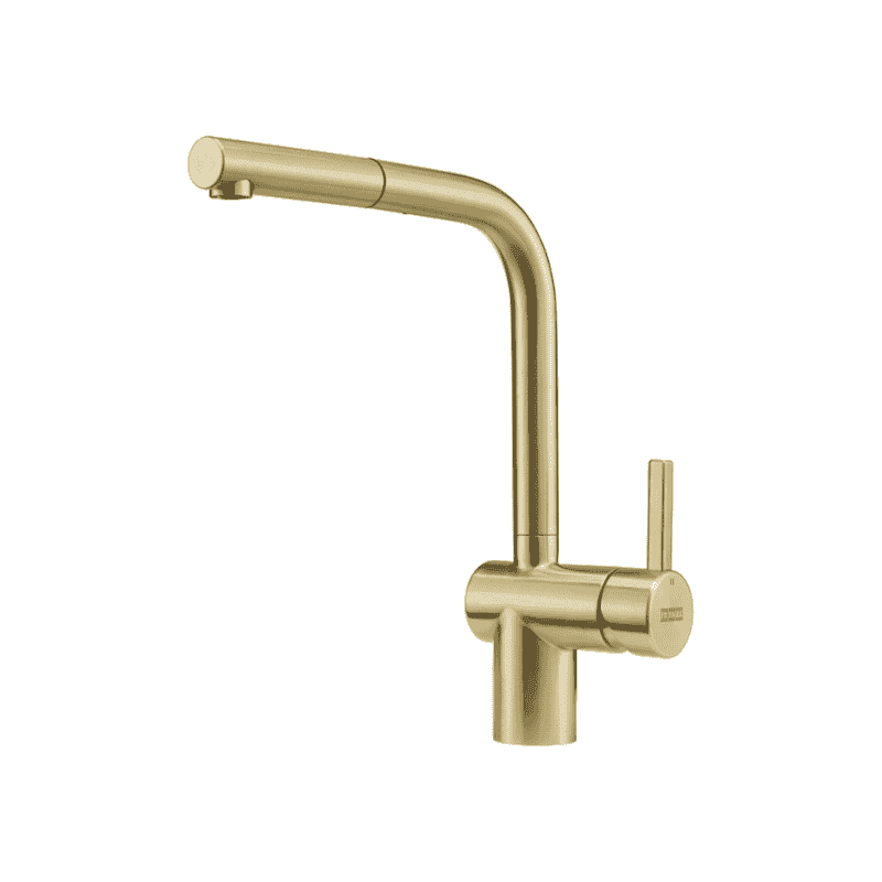 VÒI RỬA CHÉN FRANKE CT 1310G DÂY RÚT MẠ VÀNG GOLD CAO CẤP