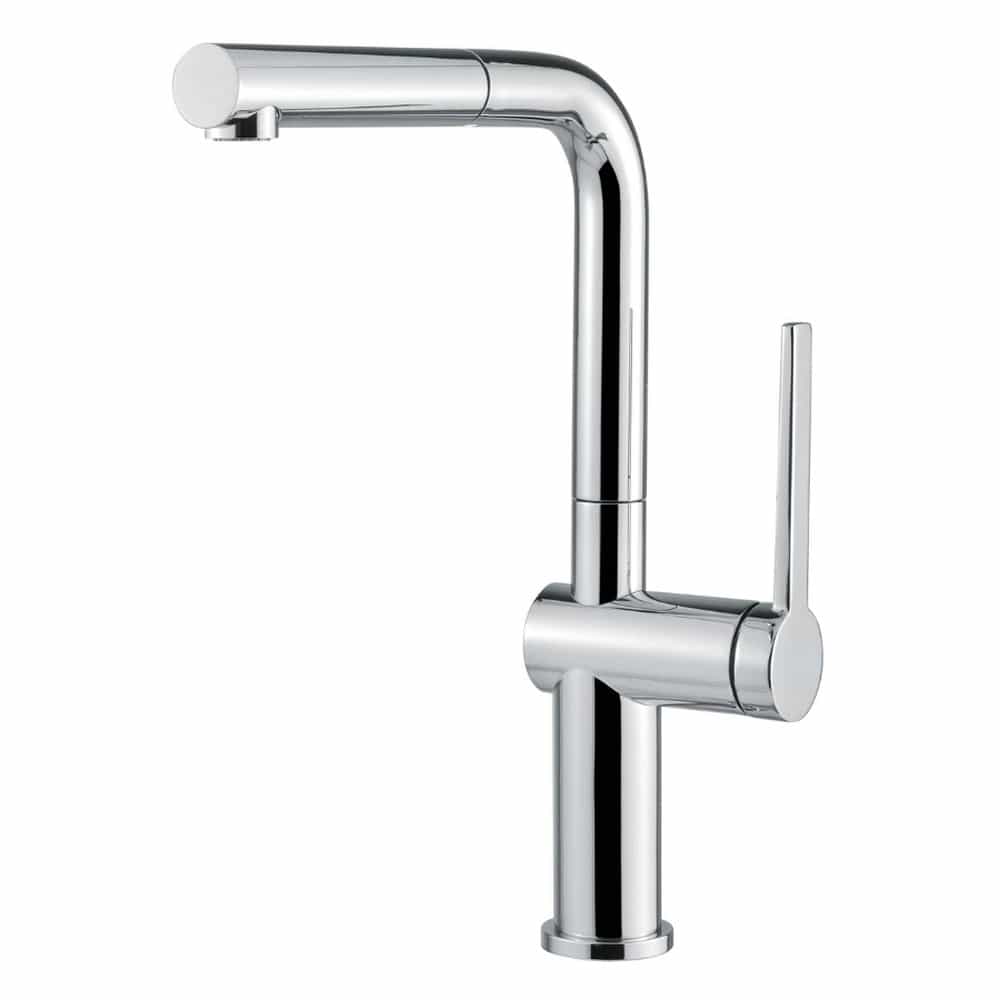 VÒI RỬA CHÉN INOX FURST FUSTO D3 HMH.F400551CR – VÒI NÓNG/LẠNH, ĐẦU VÒI KÉO DÀI, CHẤT LIỆU ĐỒNG MẠ CHROME