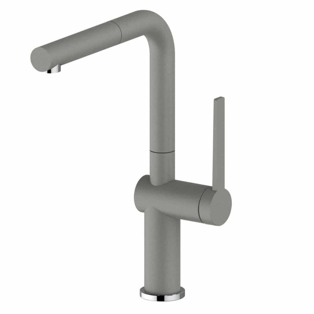 VÒI RỬA CHÉN INOX FURST FUSTO D3 HMH.F400551CY - VÒI NÓNG/LẠNH, ĐẦU VÒI KÉO DÀI, ĐỒNG MẠ ĐÁ/CHROME
