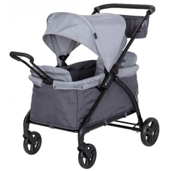 XE ĐẨY EM BÉ BABYTREND EXPEDITION LTE 2-IN-1 STROLLER WAGON - STELLAR GREY