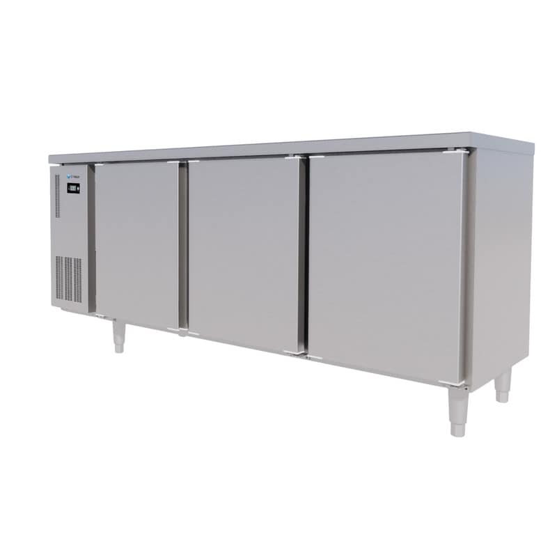 BÀN ĐÔNG INOX 3 CÁNH ICYMAX 535 LÍT ICF-3S187 QUẠT GIÓ (R290) (INOX 430)