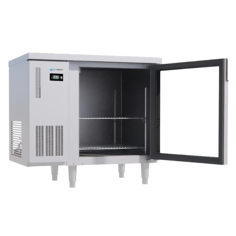 BÀN MÁT INOX 1 CÁNH KÍNH ICYMAX 170 LÍT ICR-1G096 QUẠT GIÓ (R290) (INOX 430)