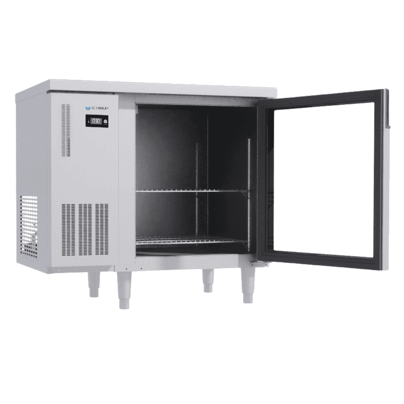 BÀN MÁT INOX 1 CÁNH KÍNH ICYMAX 220 LÍT ICR-1G097 QUẠT GIÓ (R290) (INOX 430)