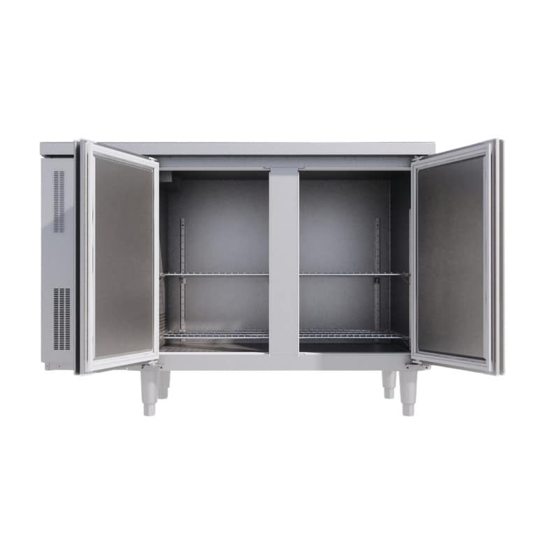 BÀN MÁT INOX 2 CÁNH ICYMAX 250 LÍT ICR-2S126 QUẠT GIÓ (R290) (INOX 430)