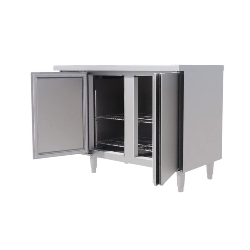 BÀN MÁT INOX 2 CÁNH ICYMAX 325 LÍT ICR-2S127 QUẠT GIÓ (R290) (INOX 430)