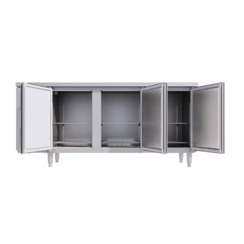 BÀN MÁT INOX 3 CÁNH ICYMAX 405 LÍT ICR-3S186 QUẠT GIÓ (R290) (INOX 430)
