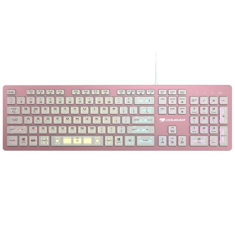 BÀN PHÍM CƠ GAMING COUGAR KYBCR-VANTAR-AX PINK