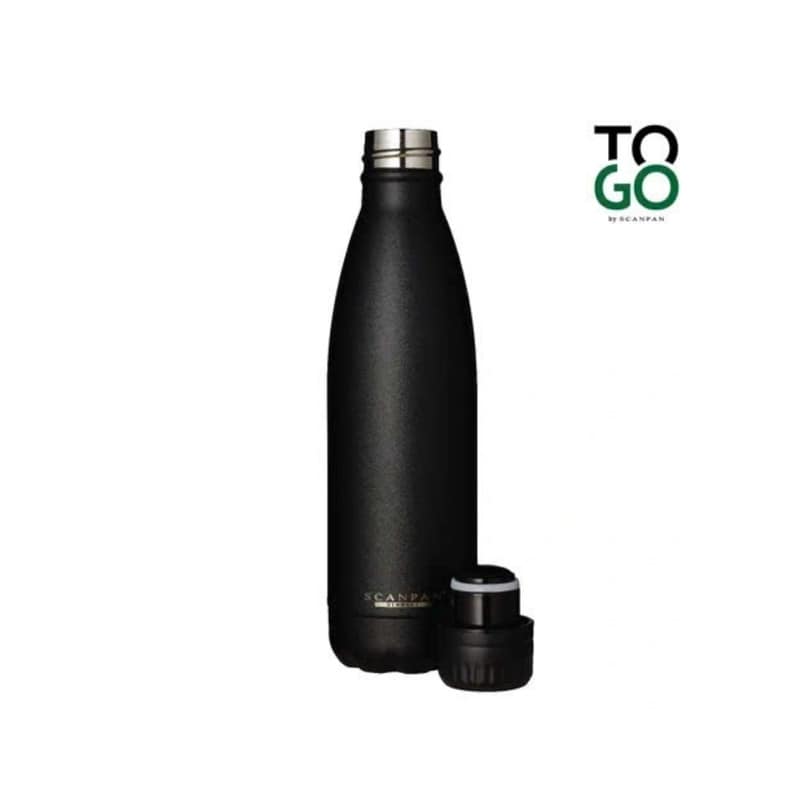 BÌNH GIỮ NHIỆT SCANPAN TO GO 500ML MÀU ĐEN - 51000117