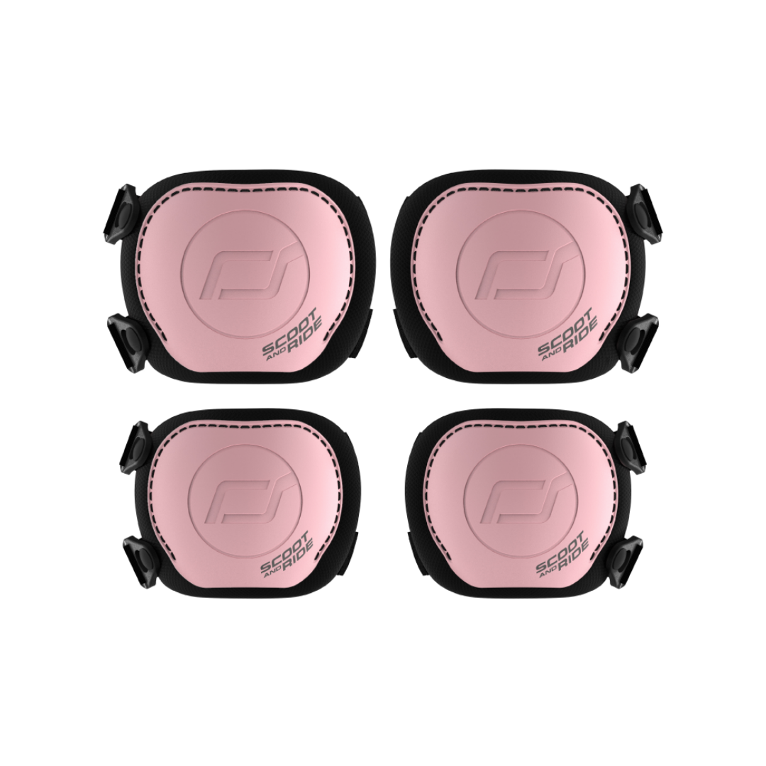 BỘ ĐỆM BẢO VỆ SCOOT AND RIDE SIZE S ROSE CHO TRẺ EM AN TOÀN ÊM ÁI