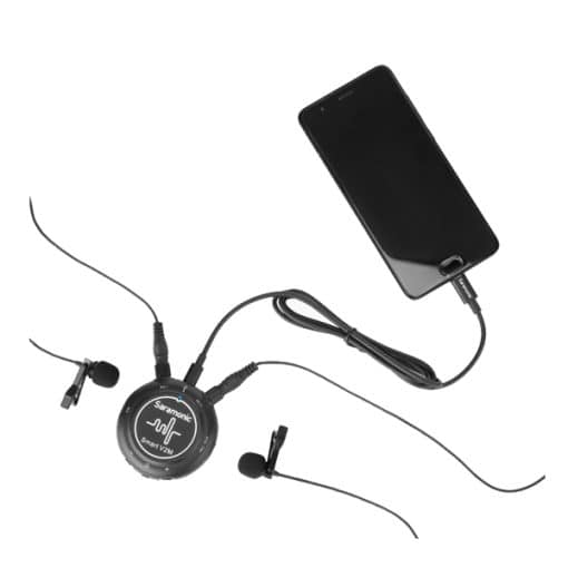 BỘ THIẾT BỊ THU ÂM CHO ĐIỆN THOẠI VÀ PC SARAMONIC SR-SMART V2M