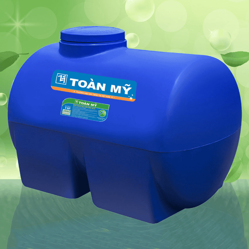 BỒN NƯỚC NHỰA ECO NẰM TOÀN MỸ 500 LÍT TM-N500L-N