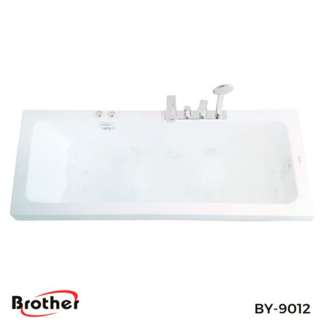 BỒN TẮM MASSAGE BROTHER BY-9012M SỤC SÓNG 1HP THẢ ÂM ĐƠN