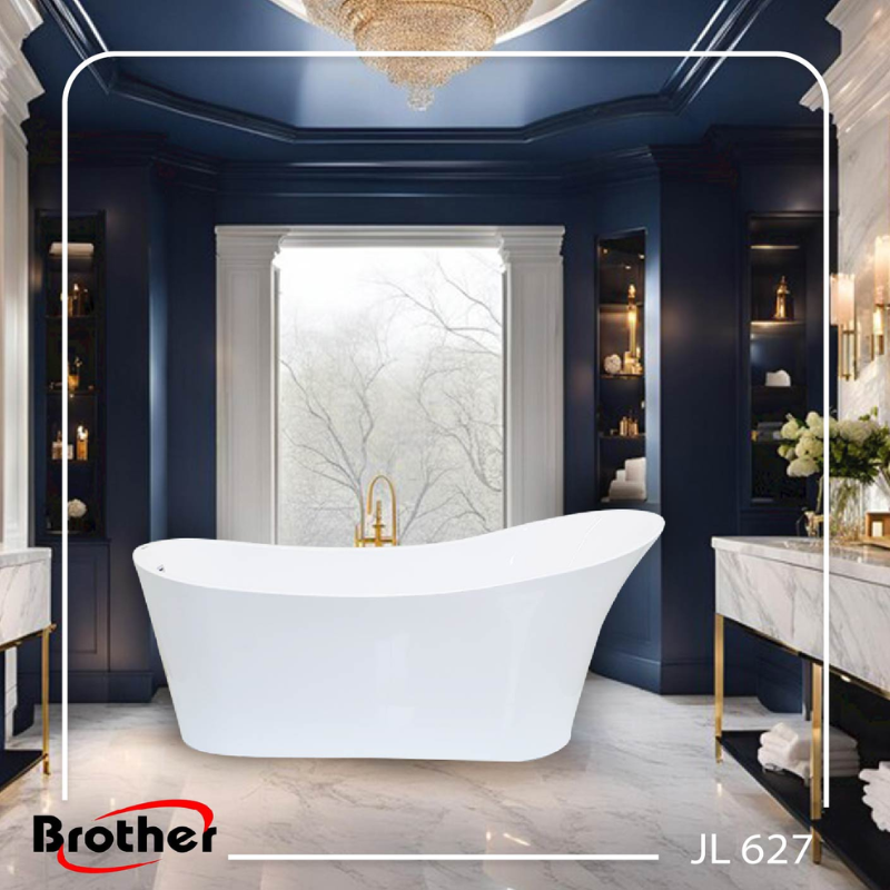 BỒN TẮM NGÂM BROTHER JL-627 ACRYLIC CAO CẤP CÔNG NGHỆ CHÂU ÂU